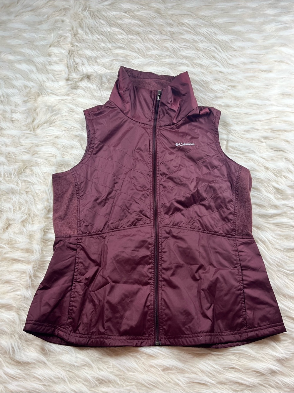 Columbia Women's XL Maroon Vest